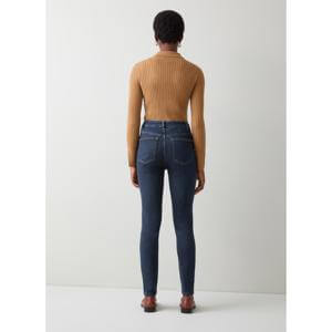 L.K. Bennett Lottie Petite Midnight Skinny Stretch Jean